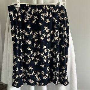Lane Bryant Printed Skirt